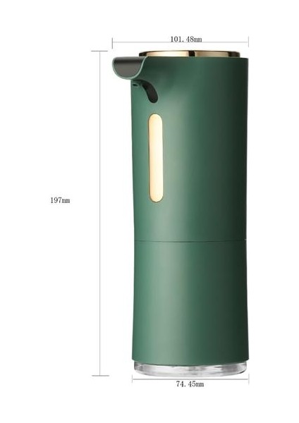 2021 Yeni Otomatik Sabunluk Sensörü Akıllı Köpük Sabunluk Dakikasız El Dezenfektanı Makinesi Banyo Seti | Sıvı Sabunluk Dispenseri (Yeşil) (Yurt Dışından) fiyatları