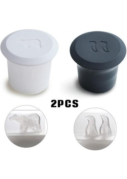 2 Adet Silikon Penguen Şekli Buz Küpü Maker 3D Dondurma Popsicle Kalıp Dıy Tatlı Mutfak Aksesuarları Viski Bira Şarap Için | Dondurma Makineleri (Yurt Dışından)