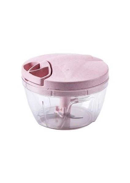520ML Manuel Hamur Doldurma, Ezilmiş Sebzeler, Sarımsak Basın, Biber Pişirme Makinesi, Kıyma Makinesi, Mutfak Fitness Aracı (Pembe) (Yurt Dışından)