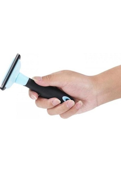 Pet Bakım Fırça Köpekler ve Kediler Için Profesyonel Deshedding Aracı (10.5 * 13CM) (Yurt Dışından)