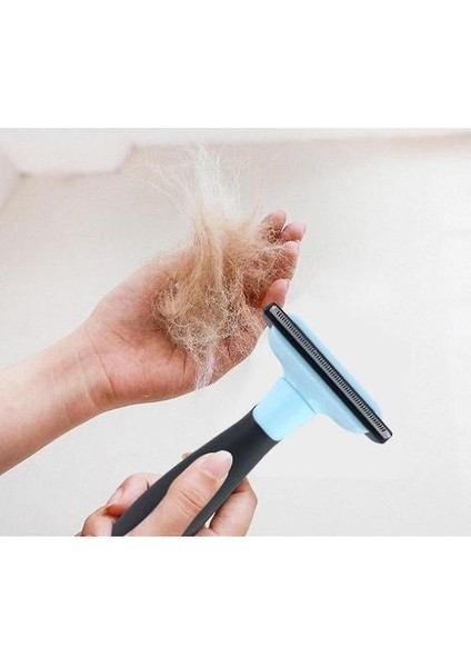 Pet Bakım Fırça Köpekler ve Kediler Için Profesyonel Deshedding Aracı (10.5 * 13CM) (Yurt Dışından)