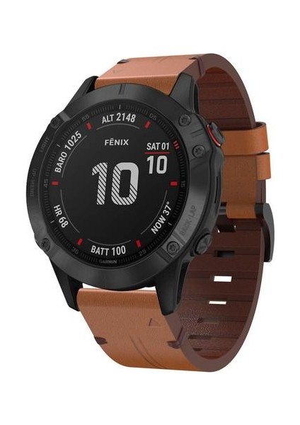 Deri Kayış Için Yedek Hızlı Yayın Izle Bandı Garmin Fenix Band Için | Bantlar Izle (Yurt Dışından)