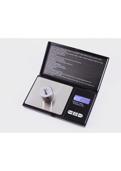 Yüksek Hassasiyetli Takı Ölçeği Aralığı Mini Terazi Dijital LCD Cep Ölçekler Mutfak Ilacında Denge Ağırlığı (Yurt Dışından)