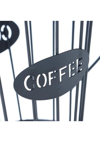 Evrensel 1 Adet Kahve Kapsül Depolama Sepeti Kahve Fincanı Sepeti Vintage Kahve Pod Organizatör Tutucu Siyah Ev Cafe Otel | Coffee Takımları (Yurt Dışından)