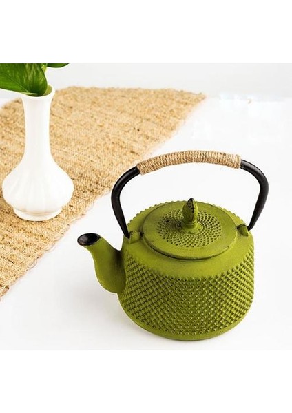 Çaydanlık Japon Dökme Demir Demlik ile Demlik Filtre Gaz Soba Su Isıtıcısı Metal Kırmızı Çaydanlık Kaldırma Demir Kettle Kung Fu Çay Seti | Çaydanlıklar (Yurt Dışından) modelleri