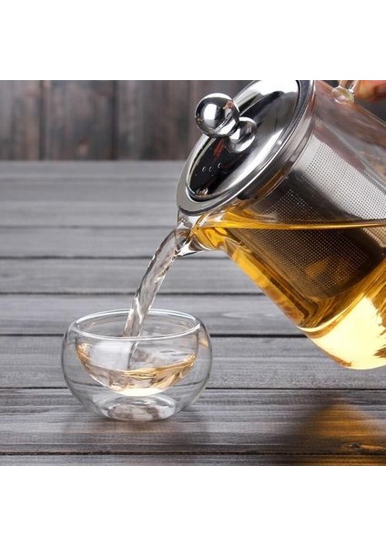 950 ml Isıya Dayanıklı Cam Çaydanlık Çay Potu Çin Kung Fu Çay / Siyah Çay Bürosu Kahve Su Isıtıcısı | Çaydanlıklar (Yurt Dışından)