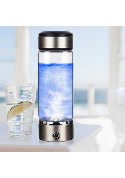 Hidrojen Su Jeneratörü Alkalin Maker H2 Hidrojen Zengin Su Şişesi Saf Için Şarj Edilebilir Taşınabilir Taşınabilir | Bira Steins (Yurt Dışından)