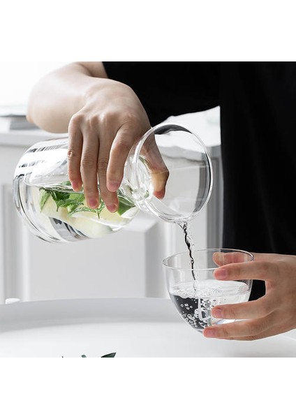 Yaratıcı Kristal Sake Cam Buz Sürahisi Uyku Yüz Şarap Konteyner Soğutma Odası Şarap Pourers Dekanter Set Su Şişesi | Su Saksı ve Amp;su Isıtıcısı (Yurt Dışından)
