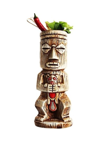 Hawaii Kokteyl Kupası Kişilik Yaratıcı Şarap Cam Alkol Nedime Hediye Hip Şişesi | Kalça Şişeleri (Yurt Dışından)