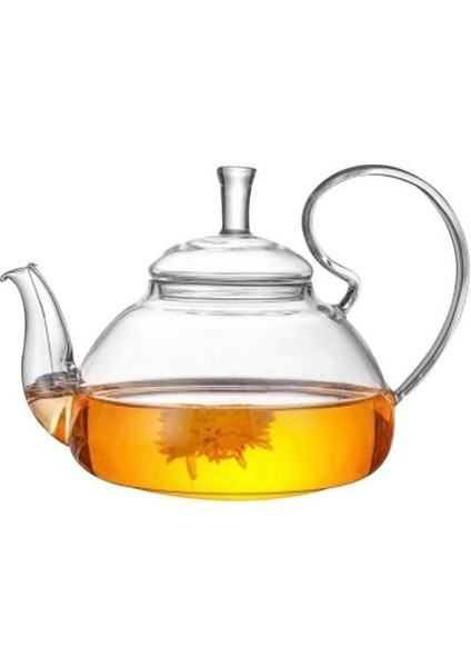 Şeffaf Cam Çaydanlık Isıya Dayanıklı Yüksek Borosilikat Cam Çay Kettle Çaydanlıklar (Yurt Dışından)