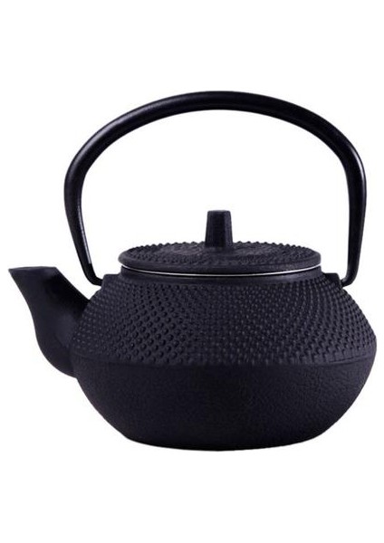 Stil Dökme Demir Kettle Çaydanlık Süzgeci Çay Potu 300ML (Siyah) | Çaydanlıklar (Yurt Dışından)