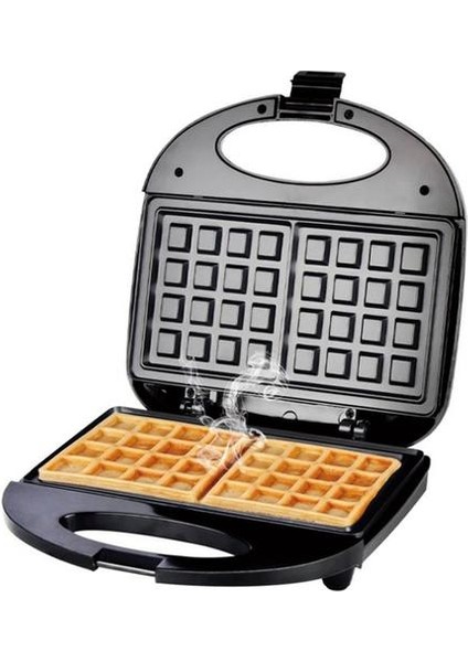 Elektrikli Waffle Makinesi Pişirme Mutfak Aletleri Kabarcık Yumurta Kek Fırın Kahvaltı Makinesi Waffle Pot Pişirme Pan | 3 In 1 Kahvaltı Makineleri (Yurt Dışından)