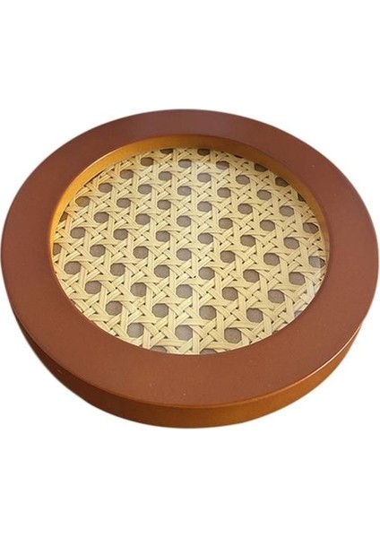 Nordic Stil Aromaterapi Rattan Tepsi Masaüstü Dekor Meyve Ahşap Tepsi | Depolama Tepsileri (Yurt Dışından)
