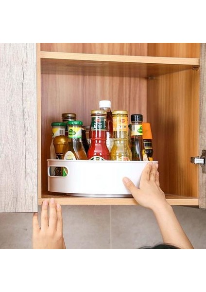 Japonya Ithalat Dönen Baharat Saklama Kutusu Mutfak Plastik Baharat Depolama Raf Masaüstü Makyaj Cilt Bakımı Raf | Şişeler, Kavanozlar ve Amp;kutular (Yurt Dışından) fırsatları