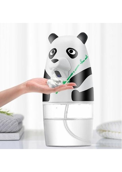 Çocuk Karikatür Panda Otomatik El Yıkama Ligent Sensörü Köpük Sabun Dağıtıcı Mutfak Banyo Malzemeleri Çocuklar Için | Sıvı Sabunluk (Yurt Dışından)