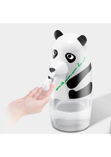 Çocuk Karikatür Panda Otomatik El Yıkama Ligent Sensörü Köpük Sabun Dağıtıcı Mutfak Banyo Malzemeleri Çocuklar Için | Sıvı Sabunluk (Yurt Dışından)