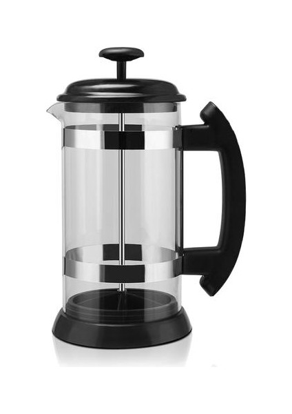 Fransız Basın Kahve / Çay Brewer Cezve Kahve Makinesi Su Isıtıcısı 1000 ml Paslanmaz Çelik Cam Termos Barista Araçları Coffee Carafe | Kahve Kapları (Yurt Dışından)