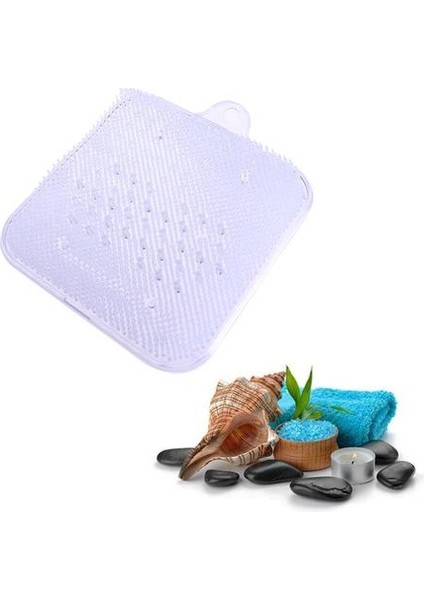 Ayak Masaj Mat Olmayan Kaymaz Temizle Banyo Mat Ayak Scrubber Mat Duş Mat ile Yoga Egzersiz Masaj Spa | Ayak Bakım Aracı (Yurt Dışından)