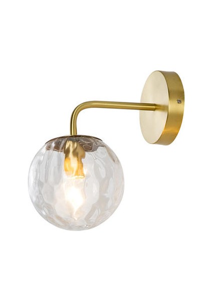 15 cm Pirinç Duvar Lambası, 220 V E14 Ampul Olmadan, Yatak Odası Başucu Oturma Odası Koridor Koridor Lambası, Altın (Yurt Dışından)