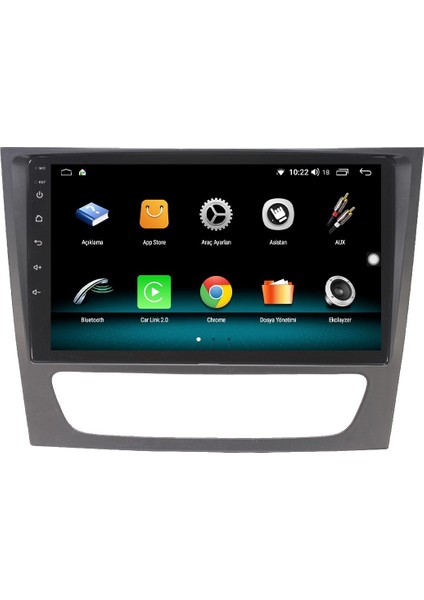 Mercedes E Class E220 Android 13 Multimedya Carplay 4gb RAM+64GB HDD 2003-2009 Navigasyon Ekran