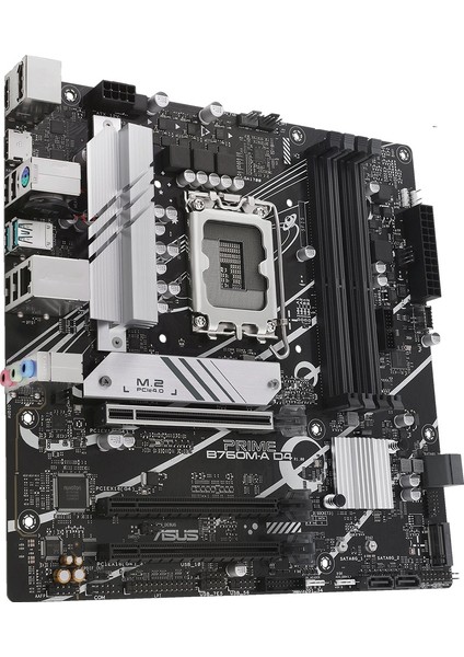 Prıme B760M-A D4-Csm Intel B760 Lga1700 DDR4 5333 Dp Hdmı 2X M2 Usb3.2 Aura Rgb 2.5Gbit Lan Matx (Prıme B760M-A D4-Csm) Anakart