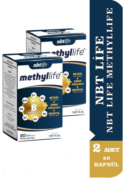 Methyllife 60 Kapsül 2 Adet