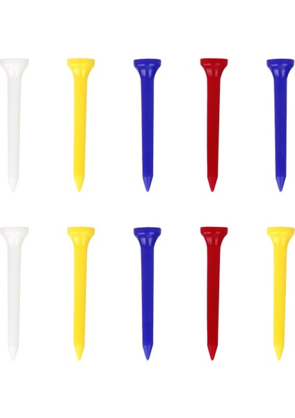 10 Kırılmaz Golf Profesyonel Tees Profesyonel Çiviler Karışık 54mm (Yurt Dışından) fiyatları