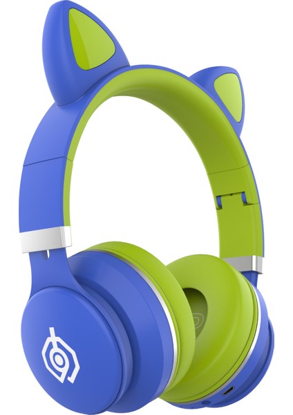 LED Kedi Kulakları Kablosuz Bluetooth Kulaklık 5.0 Katlanabilir Kulaklık (Yurt Dışından)
