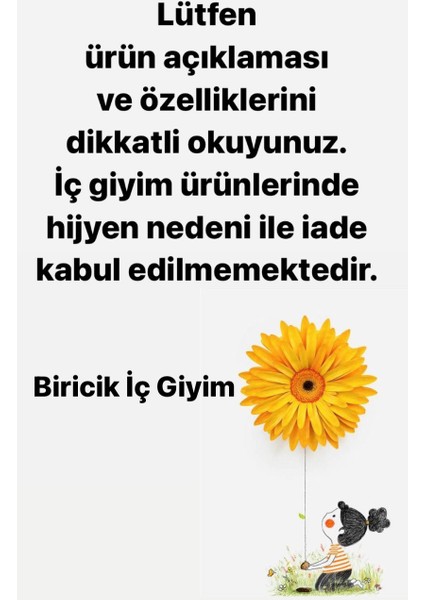 Palmiye Desenli Külot 3 Lü Paket