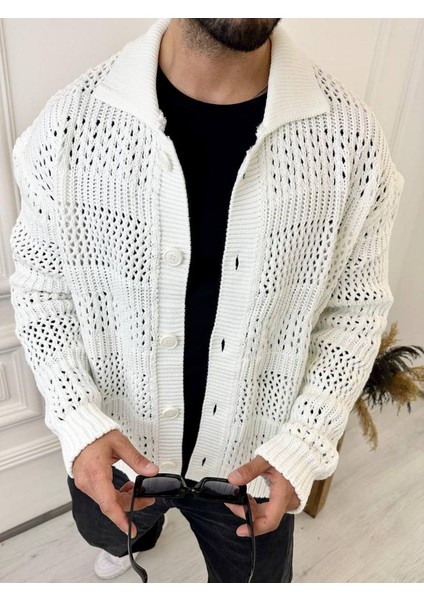 Hırka Oversize Özel Örgülü Triko Desenli Salaş Örgü Hırka fırsatları