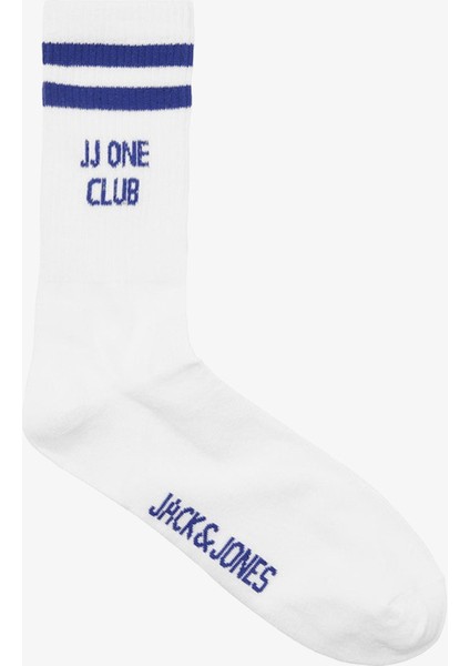 Jacstatement Tennis Sock Unisex Mavi Çorap 12248686-Blue