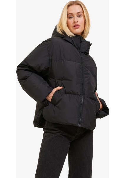 Jxmisty Down Blend Puffer Jacket Otw Sn Kadın Siyah Mont 12236528-Black