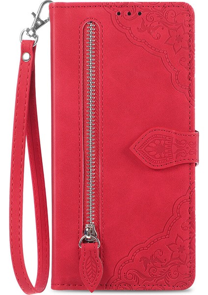 Ile Uyumlu Sony Xperia 10 Iv Fermuarlı Kese Manyetik Kart Tutacağı Bilek Kayışlı Cüzdan Kesesi Sony Xperia 10 Iv (Yurt Dışından) fiyatları