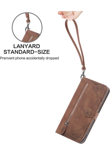 Ile Uyumlu Motorola Moto G62 Fermuarlı Kese Manyetik Kart Tutacağı Bilek Kayışlı Cüzdan Kesesi Motorola Moto G62 (Yurt Dışından) indirimleri