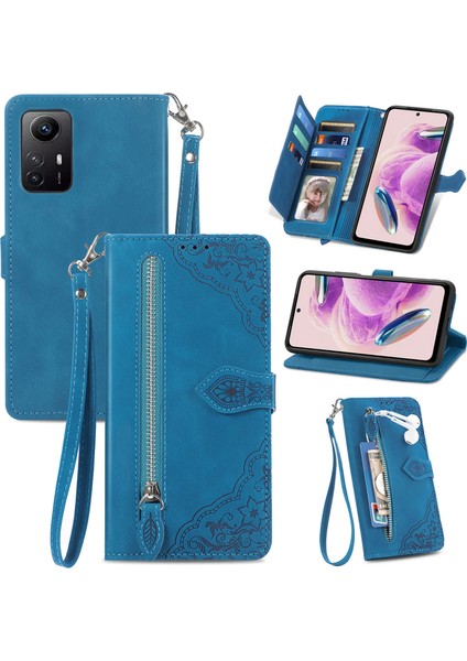 Ile Uyumlu Redmi Note 12S Fermuarlı Kese Manyetik Kart Tutacağı Bilek Kayışlı Cüzdan Kesesi Redmi Note 12S (Yurt Dışından) fırsatları