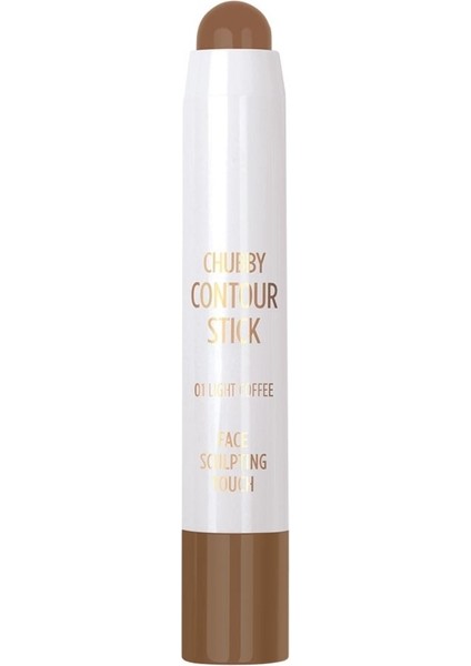 Golden Rose Chubby Contour Stick No:01 Light Coffee - 8691190516611