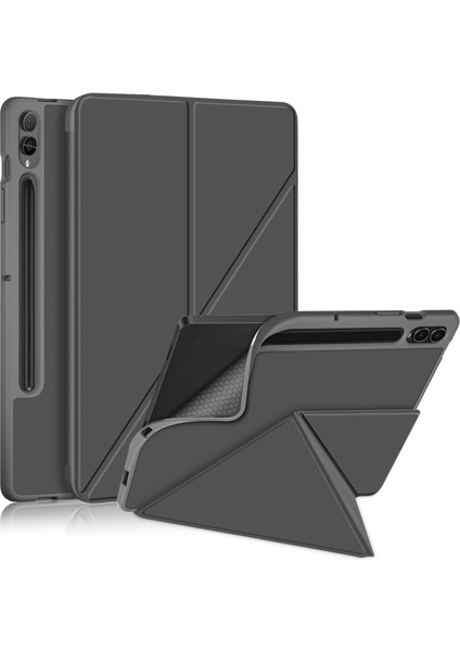 Samsung Galaxy Tab S9+ SM-X810, SM-X816B, SM-X818U Pu Deri Akıllı Tablet Kapağı (Yurt Dışından)