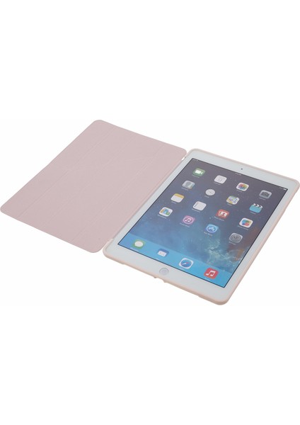 Apple iPad 9.7 (2018)/(2017) Akıllı Tablet Kılıf Pu Deri + Tpu Origami Stand Kapağı (Yurt Dışından)