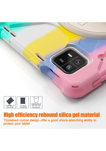 Xiaomi Pad 6 / Pad 6 Pro Pc+Silikon Tablet Kılıfı Döner Kickstand Koruyucu Kapak Kayış (Yurt Dışından) indirimleri