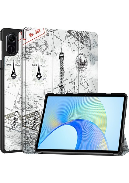 Honor Pad X8 Pro Trifold Stand Akıllı Tablet Kılıf Pu Deri Kapak (Yurt Dışından)