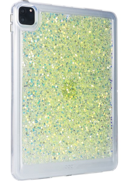 Apple iPad Pro 11 Inç Glitter Tablet Kılıfı Tpu + Pc Koruyucu Tablet Kapağı (Yurt Dışından) fiyatları