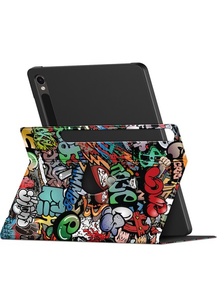 Samsung Galaxy Tab S9 SM-X710, SM-X716B, SM-X718U Pu Deri Tablet Kılıfı (Yurt Dışından)