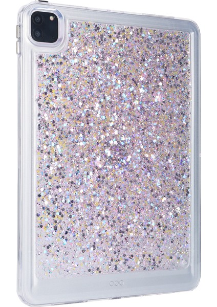 Apple iPad Pro 11 Inç Glitter Tablet Kılıfı Tpu + Pc Koruyucu Tablet Kapağı (Yurt Dışından)