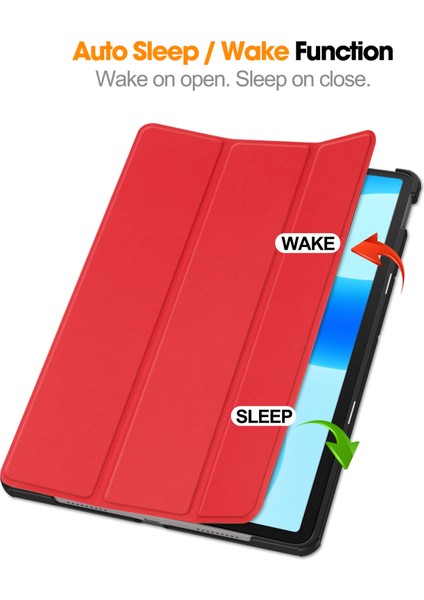 Huawei Matepad 11.5 Üçlü Stand Tablet Kılıf Tablet Deri Kapak (Yurt Dışından)
