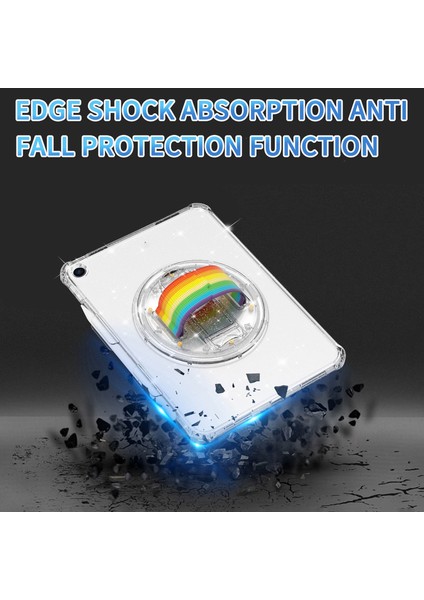 Apple iPad 10.2 (2021) / (2020) / (2019) Döner Kayış Kickstand Tablet Kasası Tpu+Pc Tablet Kapağı (Yurt Dışından) fiyatları