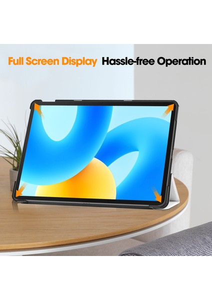 Huawei Matepad 11.5 Tri Katlı Stand Tablet Kapak Pu Deri Tablet Kılıf (Yurt Dışından)