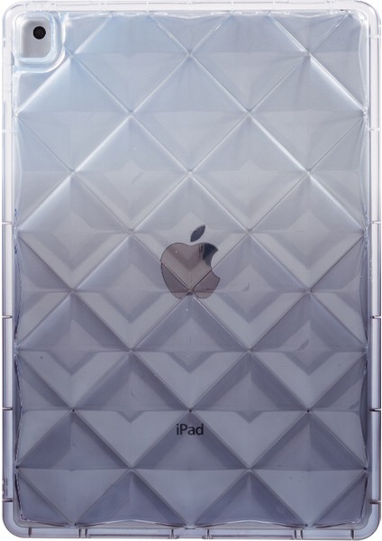 Apple iPad 10.2 / Apple iPad Pro 10.5 Inç (2017) Gradyan Tpu Anti-Drop Case Hava Yastığı Elmas Doku Tablet Kapak (Yurt Dışından)