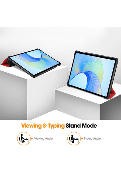 Honor Pad X8 Pro Tri-Katı Stand Kabuk Pu Deri Koruyucu Tablet Kapak (Yurt Dışından) fırsatları