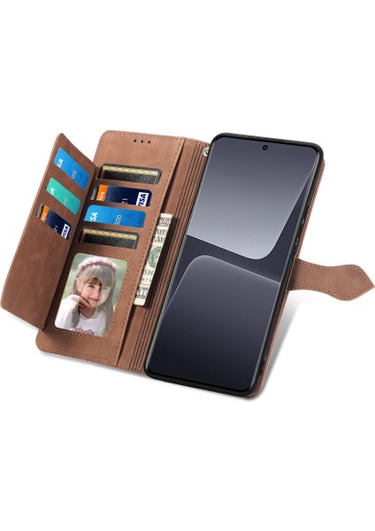 Ile Uyumlu Xiaomi 13 Pro Fermuarlı Kese Manyetik Kart Tutacağı Bilek Kayışlı Cüzdan Kesesi Xiaomi 13 Pro (Yurt Dışından) indirimleri