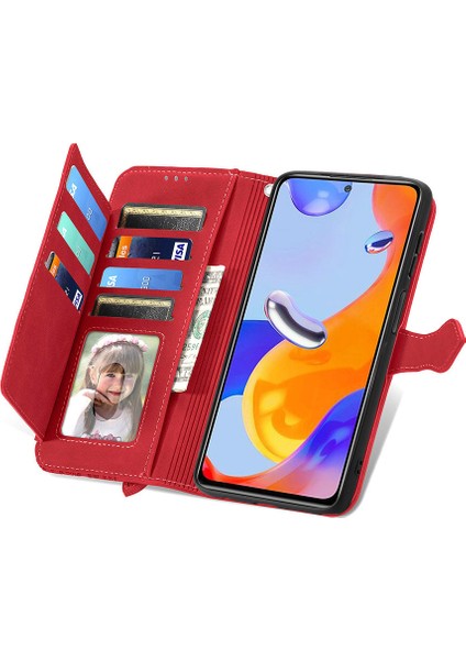 Ile Uyumlu Xiaomi Redmi Note 11 Pro Fermuarlı Kese Manyetik Kart Tutacağı Bilek Kayışlı Cüzdan Kesesi Xiaomi Redmi Note 11 Pro (Yurt Dışından) indirimleri